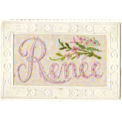 n°21608 - Carte Brodée -...