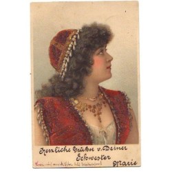 n°21654 - Carte avec...