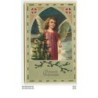 n°10049 - Carte Fantaisie - Gesegnete Weihnachten - Ange et sapin