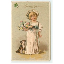 n°21678 - Carte Gaufrée -...