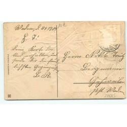 n°21685 - Carte Gaufrée - Viel Glück im neuen Jahre - Jeunes garçon piochant pour trouver de l'or