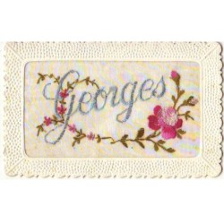 n°21702 - Carte Brodée -...