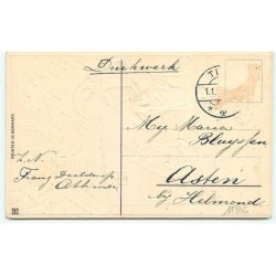 n°11336 - Carte Fantaisie Gaufrée - Bonne Année - Enfants et Cochons