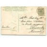 n°2172 - Carte Gaufrée - Angelot et panier de roses
