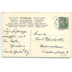 n°21781 - Carte Gaufrée - Fröhliche Weihnachten - Anges soufflant dans des trompettes