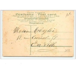 n°2179 - Carte Gaufrée - Angelot et ancre