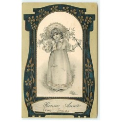 n°21796 - Carte Gaufrée -...