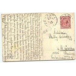n°21806 - MM Vienne n°603 - R.J.W. - Garçons, l'un fumant la pipe et un autre jouant de la grosse caisse