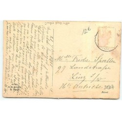 n°21807 - MM Vienne n°603 - R.J.W. - Garçons, l'un tenant une canne à pêche, un autre montrant une souris à un chat noir
