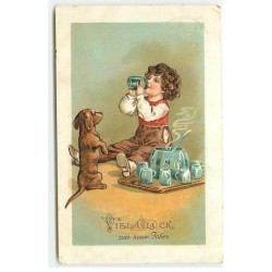 n°21830 - Carte Gaufrée -...