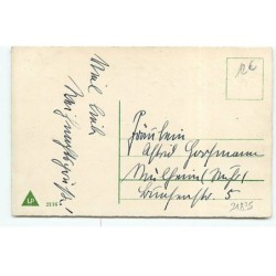 n°21835 - Anges apportant des cadeaux, regardant par la fenêtre d'une maison