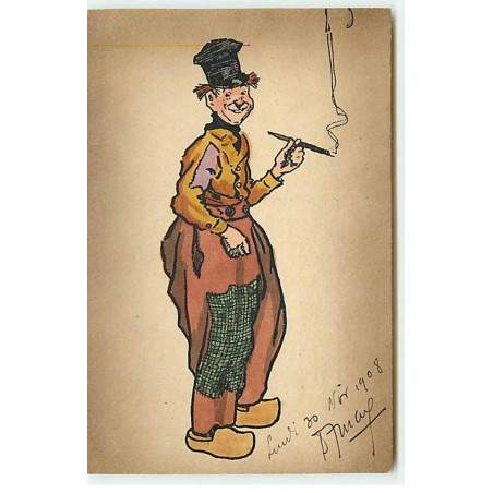 n°21851 - MM Vienne n°362 - Clochard en redingote fumant un cigare