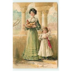 n°21862 - Carte Gaufrée -...