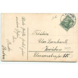 n°21879 - Frohes Neues Jahr - Garçons portant des queues de pie, jouant de la musique