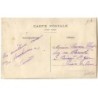 n°21952 - Carte Brodée avec rabat - Oiseau au milieu de fleurs