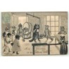n°21959 - Louis Wain - In the weighing room - Chats habillés, pesage des Jockeys