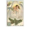 n°2197 - Carte Gaufrée - Joyeux Noël - Angelots
