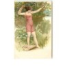 n°11409 - Carte Fantaisie - Femme - Baigneuse n°1