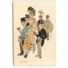 n°22008 - MM Vienne n°209 - Am Turf - Une femme et des hommes regardant une course de chevaux