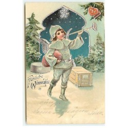 n°22027 - Carte Gaufrée -...