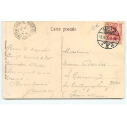 n°22040 - Joyeuses Pâques - Petits Alsaciens courant après un lièvre