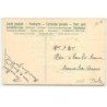 n°22065 - Carte Gaufrée - Bonne Année - Fillette tenant une lettre dans un coeur en myosotis