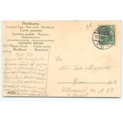 n°22078 - Fröhliche Pfingsten - Deux jeunes femmes élégantes assises dans une prairie