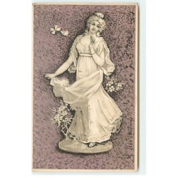 n°22095 - Carte Gaufrée -...