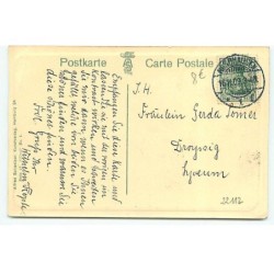 n°22112 - Femme portant un chapeau avec une voilette
