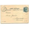 n°22123 - Carte Gaufrée - MM Vienne - Une libellule volant au-dessus de l'eau