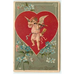 n°22129 - Carte Gaufrée -...