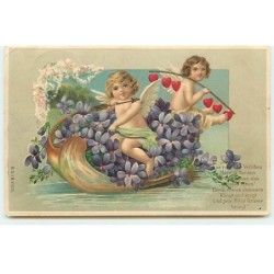 n°22130 - Carte Gaufrée -...