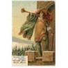 n°22133 - Mailick - Glückliches Neujahr ! - Jeune Garçon soufflant dans une trompette