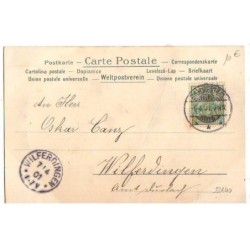 n°22140 - Clapsaddle - Fröhliche Ostern - Ange près d'une croix entourée de fleurs