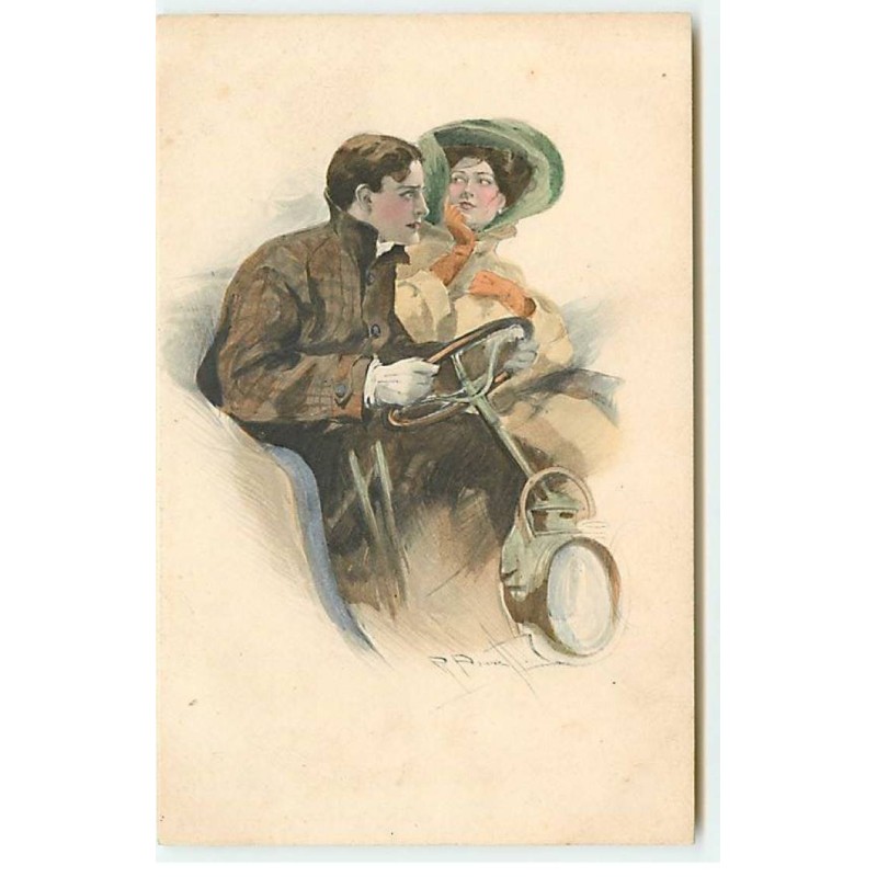 n°22170 - MM Vienne n°717 - Couple dans une voiture