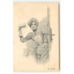 n°22173 - Jeune femme...