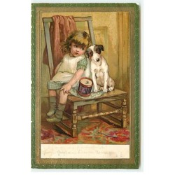 n°22196 - Carte Gaufrée -...