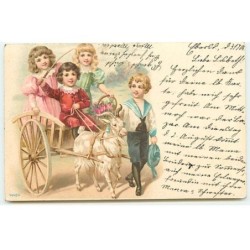 n°22197 - Enfants dans une...