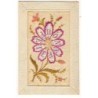 n°22303 - Carte Brodée - Bonne Fête - Marguerite