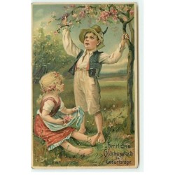 n°22349 - Carte Gaufrée -...