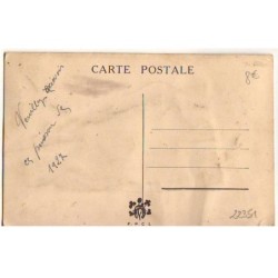 n°22351 - Carte Fantaisie - 1er Avril - Poisson - Tissu et Paillettes