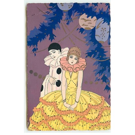 n°22356 - G. Meschini - Ars Nova - Pierrot et Colombine