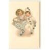 n°22372 - MM Vienne n°758 - S.B. Pearse - Deux enfants dansant, habillés en Pierrot et Colombine