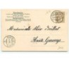 n°11448 - Carte Fantaisie - Bonne Année - Angelot allongé sur un sablier
