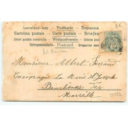 n°22392 - Fantaisie - Cygnes - Art nouveau