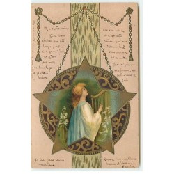 n°22444 - Carte Gaufrée -...