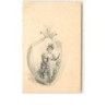 n°11488 - Elégante sortant d'un oeuf