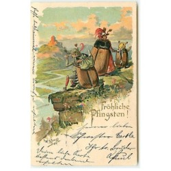 n°22521 - Carte Gaufrée -...
