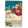 n°22536 - Carte Gaufrée - Clapsaddle - A Happy Christmas - Père Noël - Poupée - Teddy Bear
