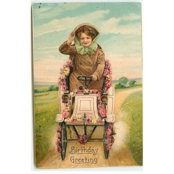 n°22549 - Carte Gaufrée -...